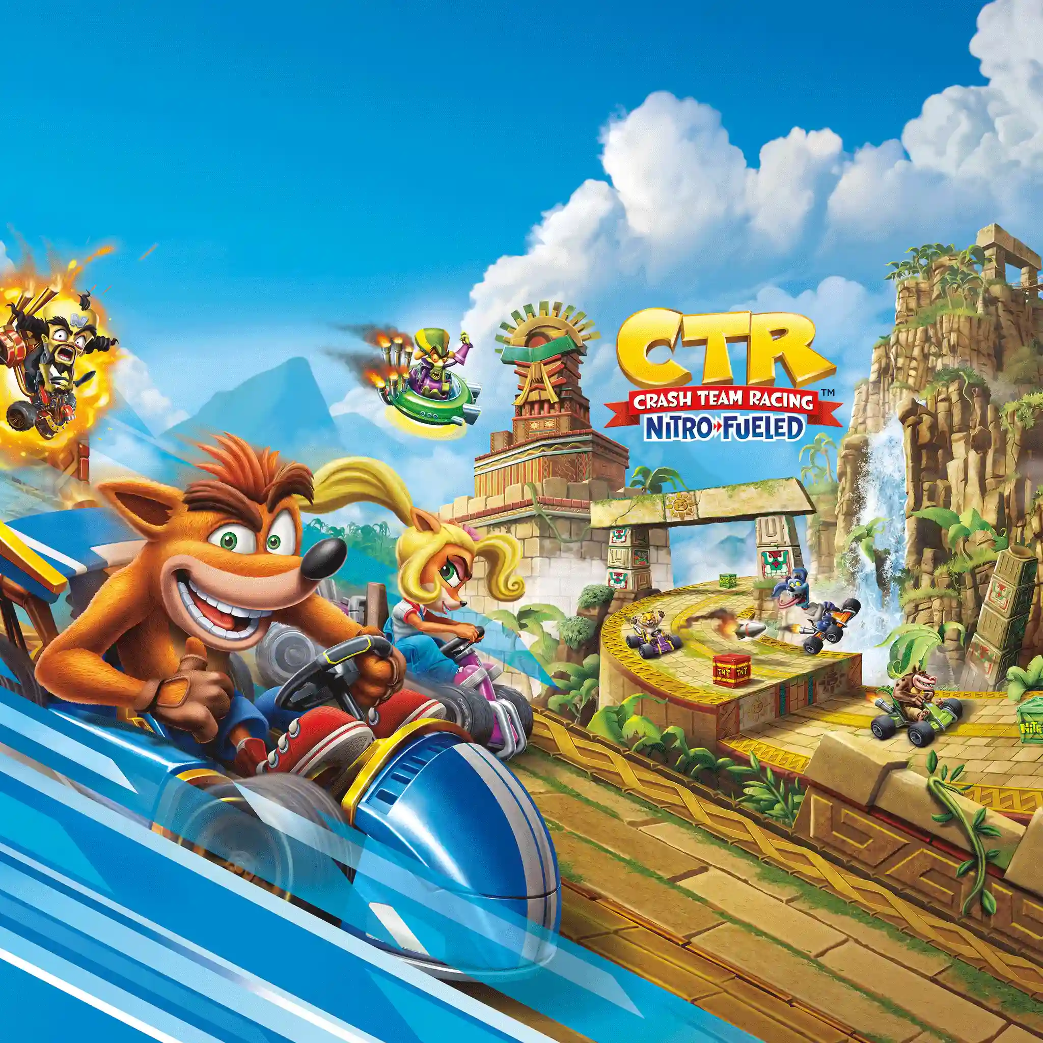 crash team racing oyun kapak görseli
